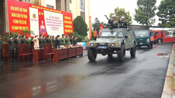 Đắk Lắk ra quân cao điểm trấn áp tội phạm, bảo đảm an ninh cho các sự kiện trọng đại